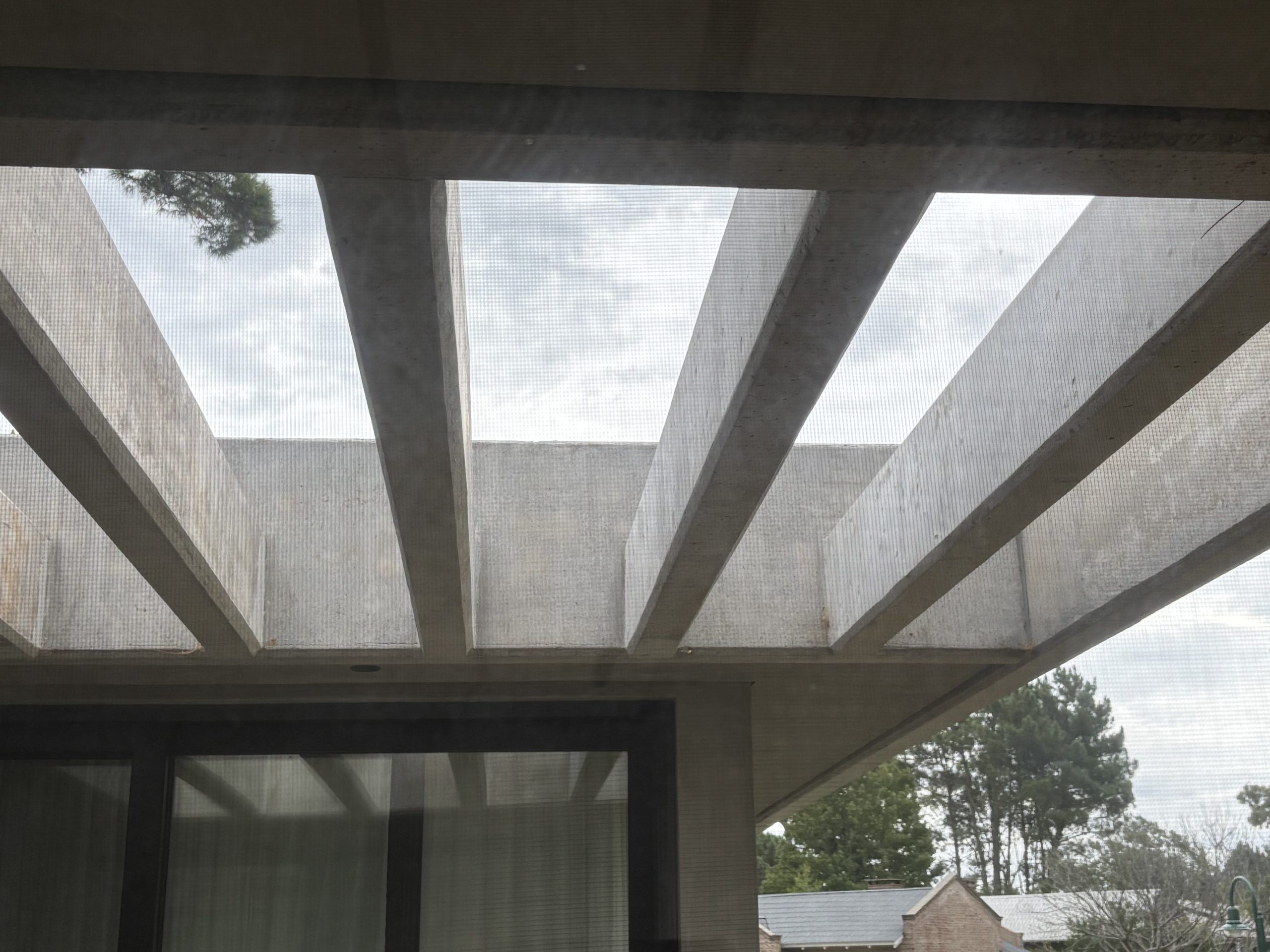 Vivienda en La Arbolada, pérgola