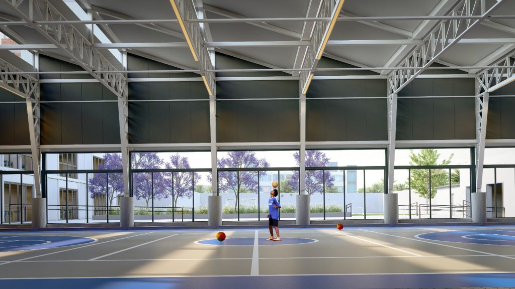 Colegio Monte VI - Render Corazón