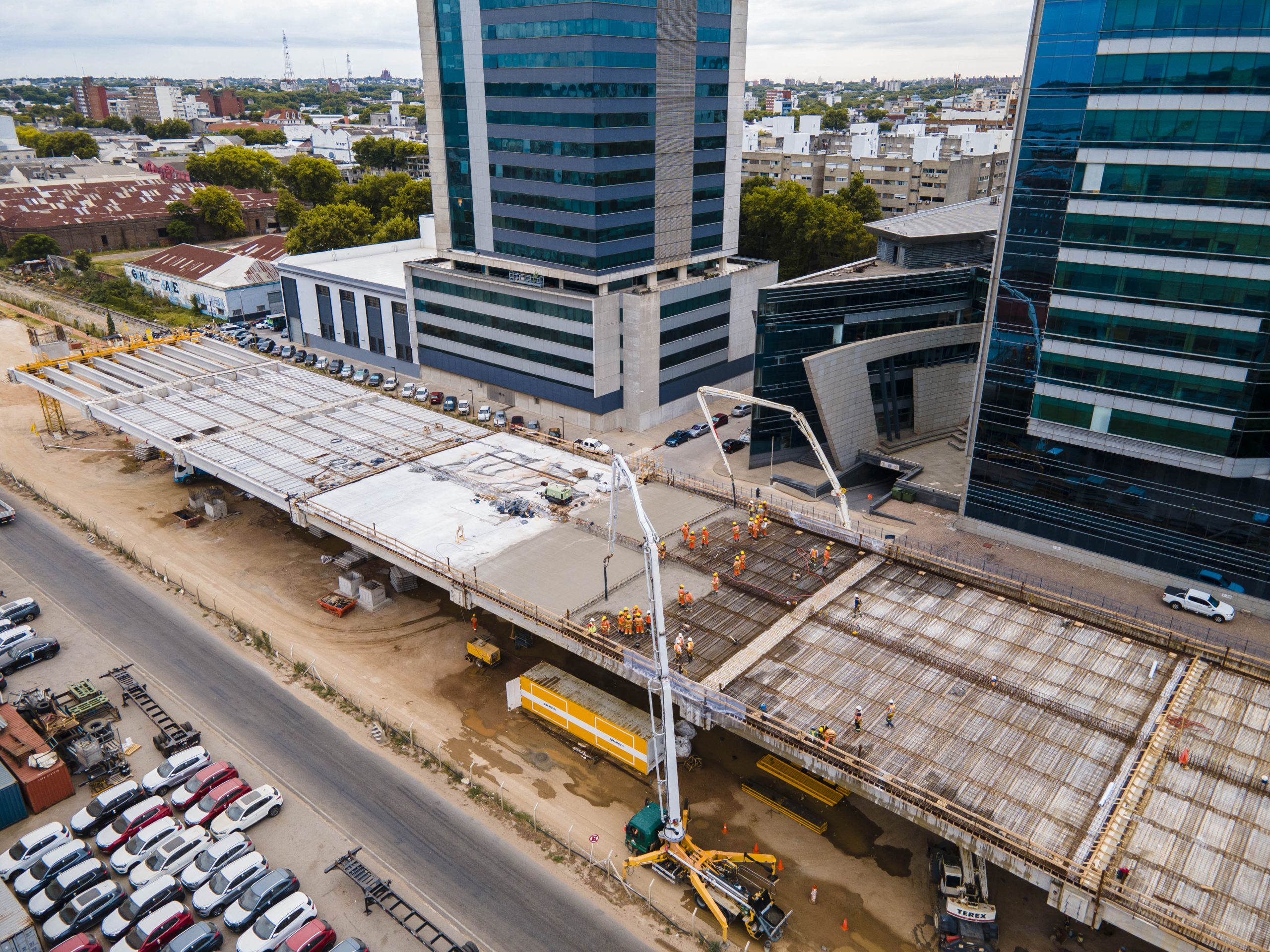 Viaducto Rambla Portuaria - Tablero